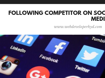 Competitor on social media image