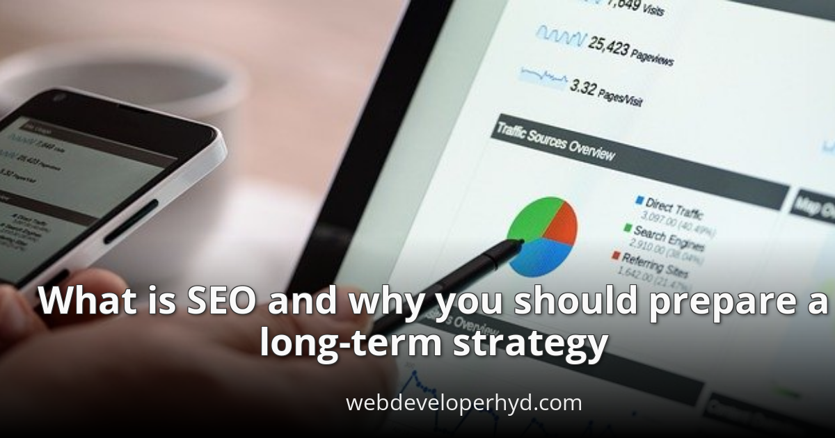 What is SEO and why you should prepare a long-term strategy